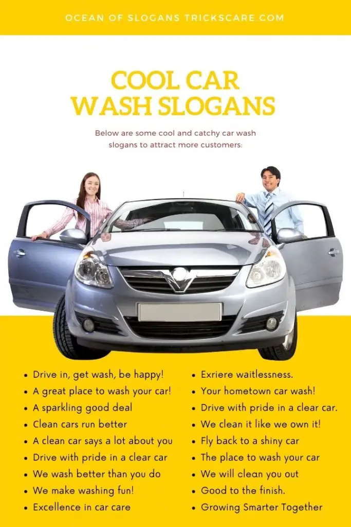 Cool Car Wash slogans