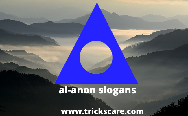 al-anon slogans