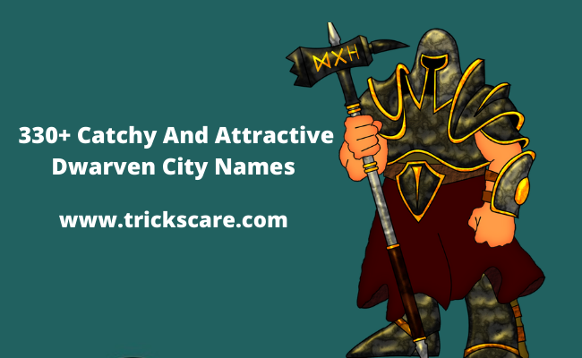 Dwarven City Names