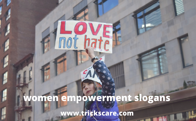women empowerment slogans