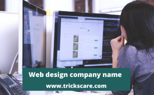 web design company name