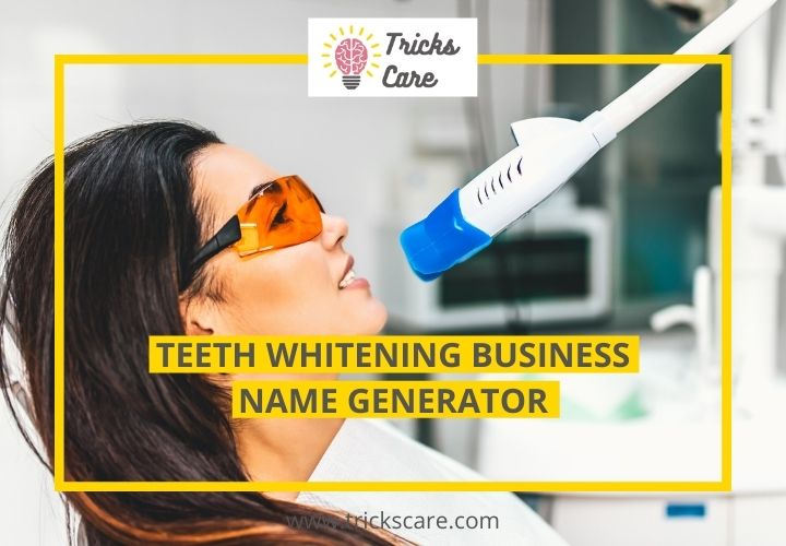 Teeth Whitening Business name generator