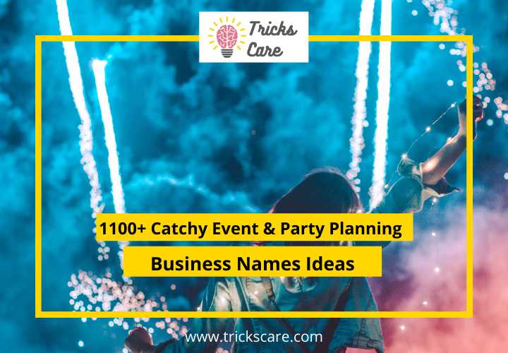 event and party planning business names Business Names Ideas