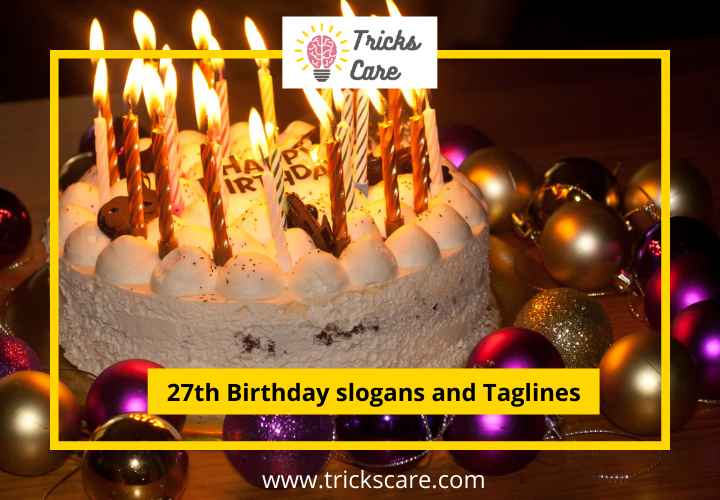 27th Birthday Taglines