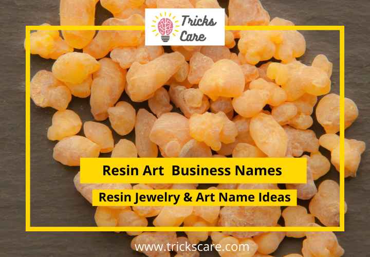 resin art business names