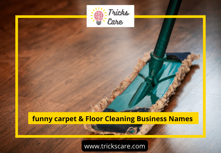 carpet and floor cleaning business names