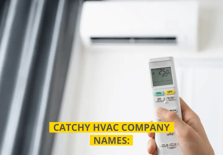catchy-hvac-company-names
Catchy names can make your HVAC business memorable and increase brand recall. Examples of catchy HVAC company names include "AirWizards" or "CoolCraft Masters." These names use creativity and playfulness to attract attention and engage potential customers.