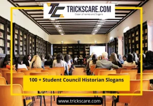 Student Council Historian Slogans