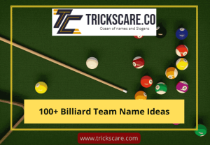 Billiard Team Name Ideas