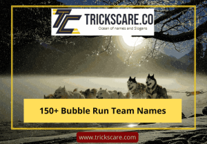 Bubble Run Team Name Ideas