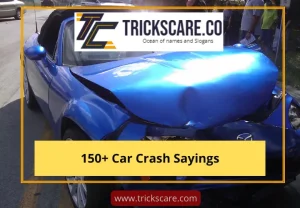 Car Crash Sayings