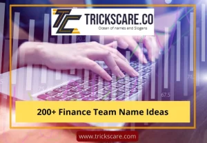 Finance Team Names Ideas