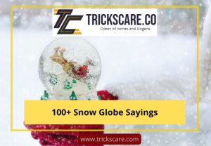 Snow Globe Sayings
